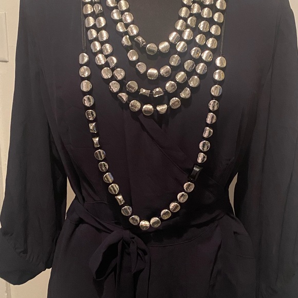 Blue Gorgeous Wrap Dress (Accessories not included) - Picture 2 of 4